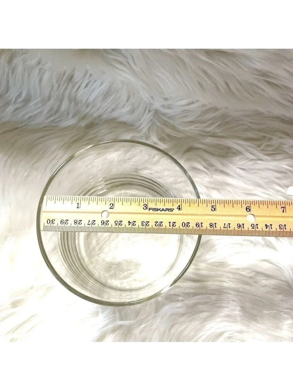 Glass Vase Cylindrical Clear